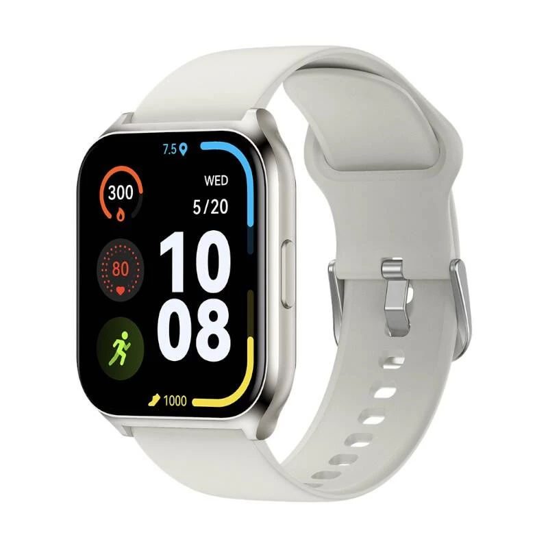 Haylou LS02 Pro išmanusis laikrodis - 1.85 colio TFT LCD, sidabrinis, IP68, 10 dienų baterija