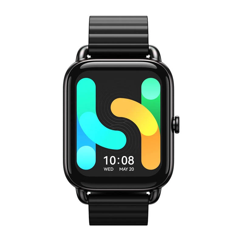 HAYLOU RS4 Plus Smartwatch Black – 1.78 colio AMOLED, IP68, širdies ritmo ir SpO2 matavimas, 10 dienų baterija