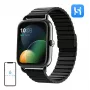 HAYLOU RS4 Plus Smartwatch Black – 1.78 colio AMOLED, IP68, širdies ritmo ir SpO2 matavimas, 10 dienų baterija