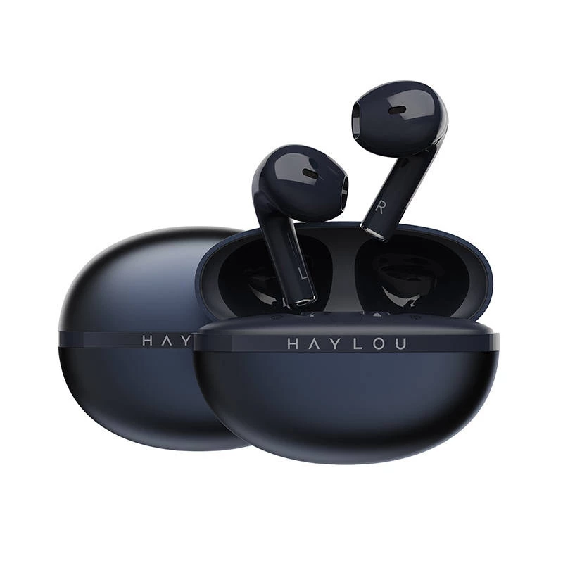 HAYLOU X1 2023 belaidės ausinės su ENC, Bluetooth 5.3, 12 mm tvarkyklėmis, IPX4, tamsiai mėlynos