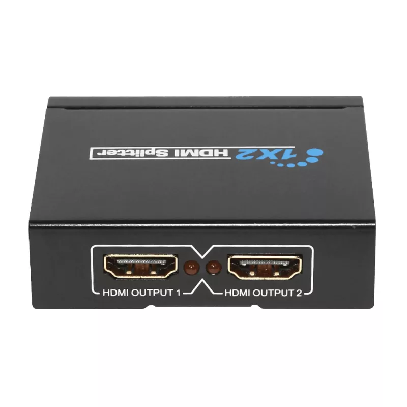 HDCVT 1x2 HDMI 1.4 skirstytuvas su HDCP 1.4 ir EDID palaikymu