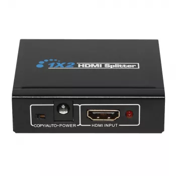 HDCVT 1x2 HDMI 1.4 skirstytuvas su HDCP 1.4 ir EDID palaikymu