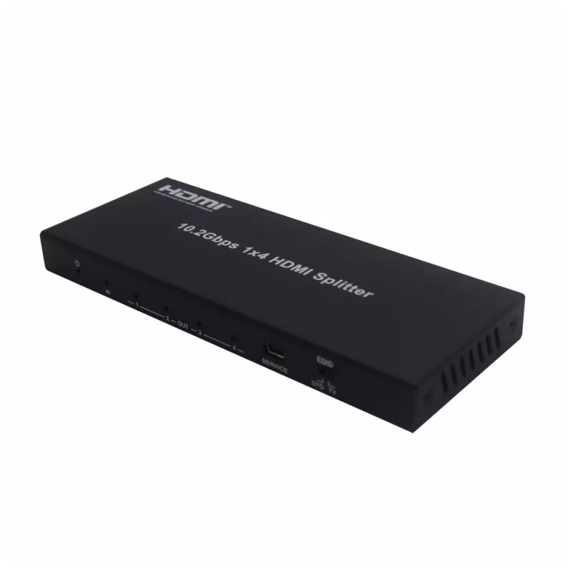 HDCVT HDC-SP914CN 1x4 HDMI 1.4 skirstytuvas 4K su EDID valdymu