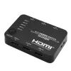 HDCVT HDS-B51 5x1 HDMI 2.0 jungiklis 4K@60Hz HDR10 Dolby Vision HDCP 2.2 18Gbps su IR nuotolinio valdymo pultu