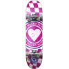 Heart Supply Insignia Check Complete Skateboard 7.75 Pink