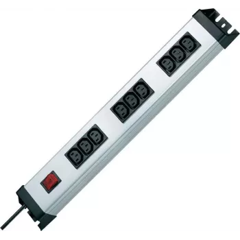 Heinrich Kopp POWERversal 3x3-fach maitinimo juosta, 9x C13, 1,4m, 250V/10A 2274.2001.0