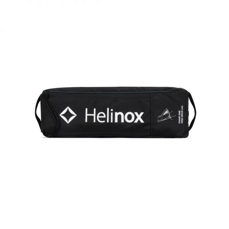 Helinox Chair One Highback (re) - Juoda nešiojama kempingo kėdė