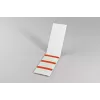 HellermannTyton HELASIGN savaiminio laminavimo kabelių žymeklių etiketės, raudonos/permatomos, 19 x 38 mm, 60 etikečių (10 lapų po 6), PVC 598-31402