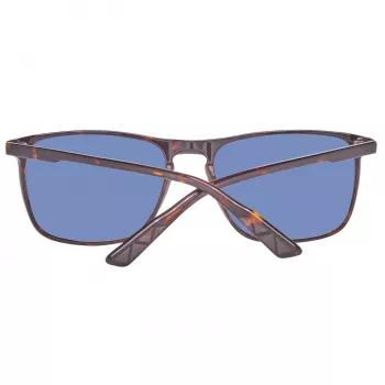Helly Hansen HH5004-C01-57 Vyriški stačiakampiai akiniai nuo saulės, juodas rėmelis, pilki lęšiai, 57/18/140 mm
