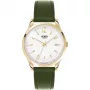 HENRY LONDON Unisex Watch HL39-S-0098 39mm Rose Gold Green Leather