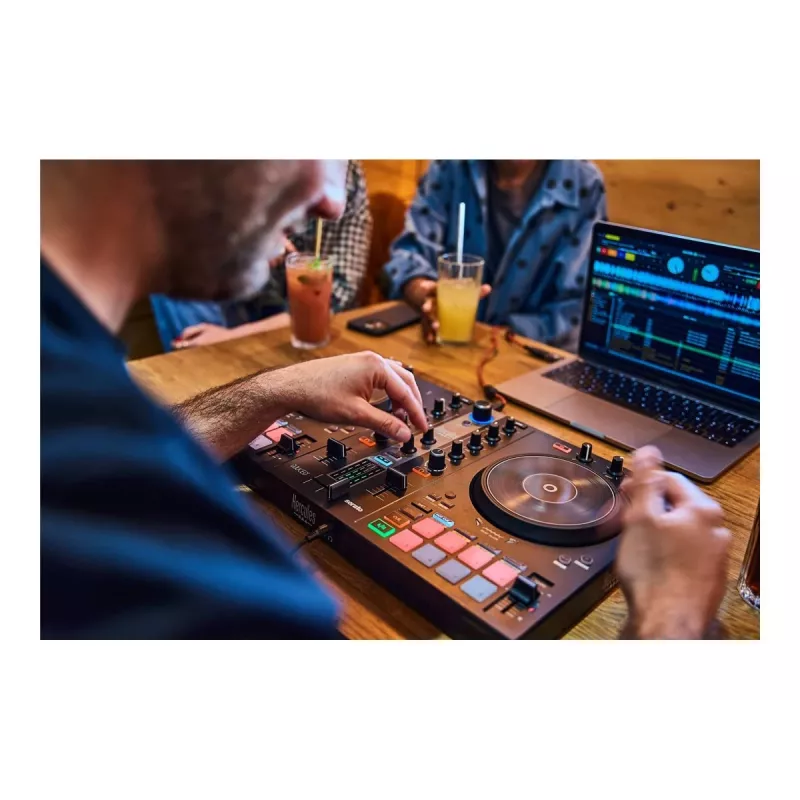 Hercules DJ Essentials Kit su DJControl Inpulse 200, DJMonitor 32 garsiakalbiais ir HDP DJ45 ausinėmis