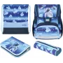 Herlitz Loop Plus Cosmic Explorer mokyklinės kuprinės rinkinys