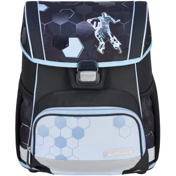 Herlitz Loop Plus Cyber Soccer mokyklinė kuprinė su priedais
