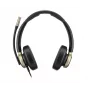 Hewlett Packard Poly Mission 820 stereo USB laidinės ausinės su triukšmą slopinančiu mikrofonu - juodos