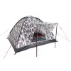 High Peak Beaver 3 kamufliažinis kupolinis palapinė - 3 asmenų, atsparus vandeniui 2000mm, stiklo pluošto strypai
