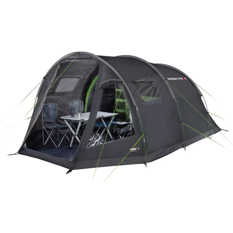 High Peak Torri 5.0 Tunnel Tent Dark Grey/Green