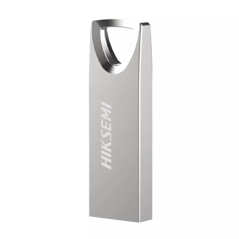 HIKSEMI Classic 128GB USB 3.0 Flash Drive, USB-A, cinko lydinys, be dangtelio, sidabrinis, iki 100 MB/s skaitymo