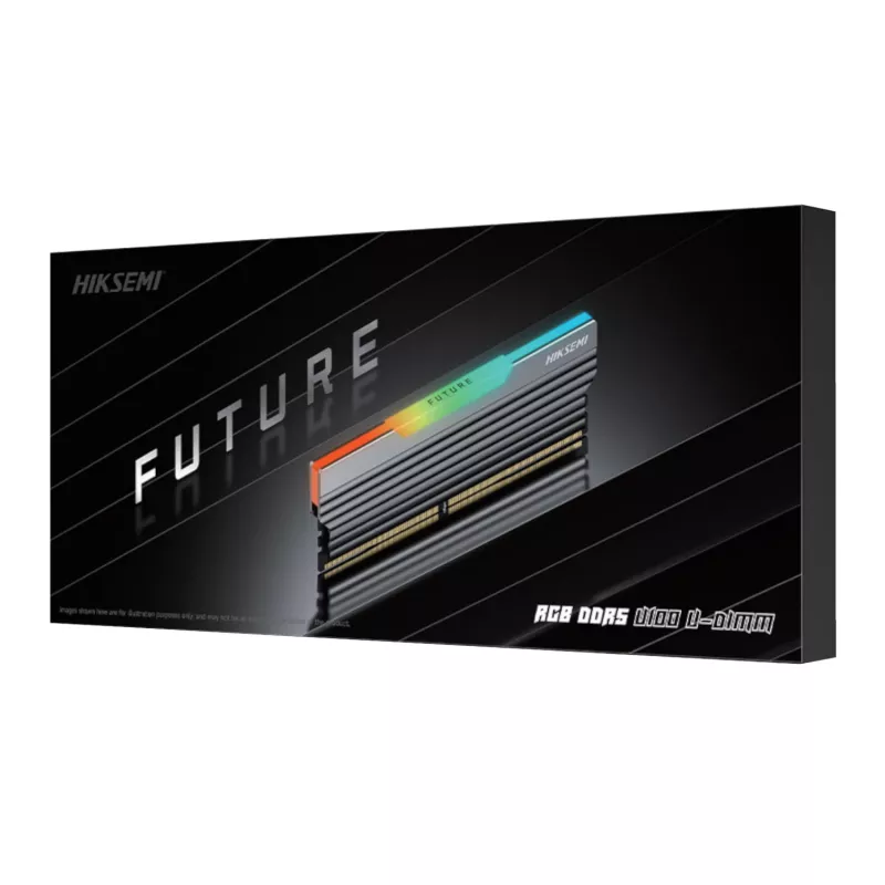 Hiksemi Future RGB 16GB 6000MHz DDR5 stalinių kompiuterių žaidimų atmintis