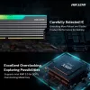 HIKSEMI Future RGB 16GB rinkinys (2x8GB) 3600MHz DDR4 stalinio kompiuterio žaidimų atmintis, juoda
