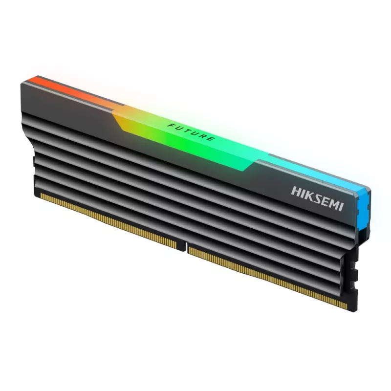 HIKSEMI Future RGB 32GB (2x16GB) 6000MHz DDR5 UDIMM atminties rinkinys, CL30, juoda