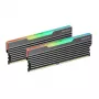 HIKSEMI Future RGB 32GB (2x16GB) 6000MHz DDR5 UDIMM atminties rinkinys, CL30, juoda