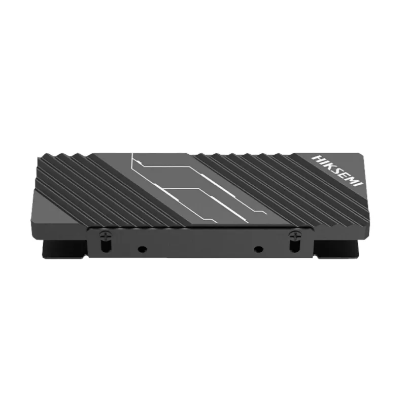 Hiksemi MH2 M.2 NVMe SSD radiatorius, aliuminio lydinio pasyvus aušintuvas su dviem šiluminėmis pagalvėlėmis, įrankiams nereikalingas tvirtinimas, juodos spalvos