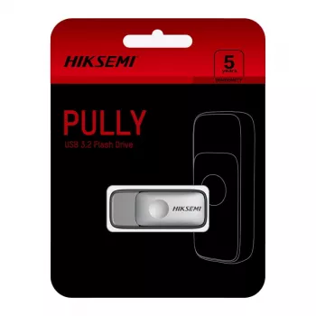 HIKSEMI Pully 32GB USB 3.2 Gen 1 Flash Drive USB-A įtraukiamas juodas
