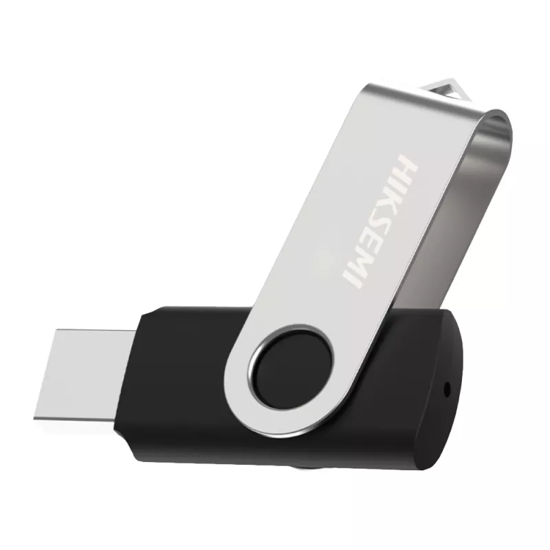 HIKSEMI Rotary Series 64GB USB 3.0 „Flash“ atmintinė – sidabrinė
