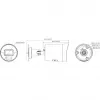 Hikvision 12MP DS-2CD20126G3-IUY/SL(2.8mm)(eF) IP kamera, juoda
