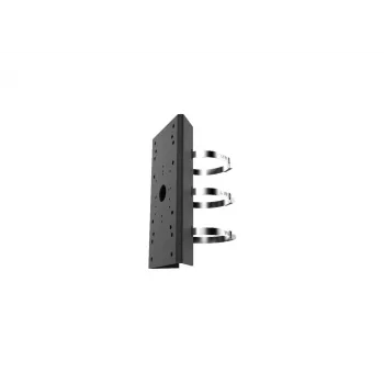 Hikvision DS-1275ZJ-SUS stulpo tvirtinimo adapteris kupolinėms kameroms - juodas
