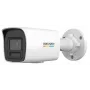 Hikvision DS-2CD1047G3H-LIUF 4MP pilnos spalvos IP cilindrinė kamera su įmontuotu mikrofonu, 2.8mm objektyvas, IP67, PoE