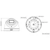 Hikvision DS-2CD1H43G2-IZ 4MP lauko kupolinė IP kamera, 2.8-12 mm motorizuotas objektyvas, 30 m IR, IP67