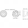 Hikvision DS-2CD2343G2-LI2U/SL 2.8mm PL AcuSense 4MP Turret IP Camera su Smart Hybrid Light