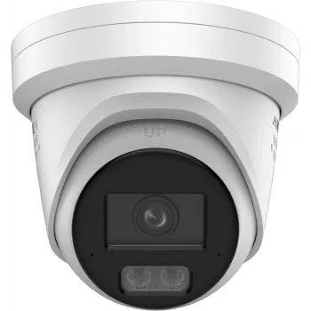 Hikvision DS-2CD2387G3-LIS2UY/SRB 8MP lauko tinklo kupolinė kamera su AcuSense, 2.8 mm objektyvu, dvipusiu garsu, IP67, PoE