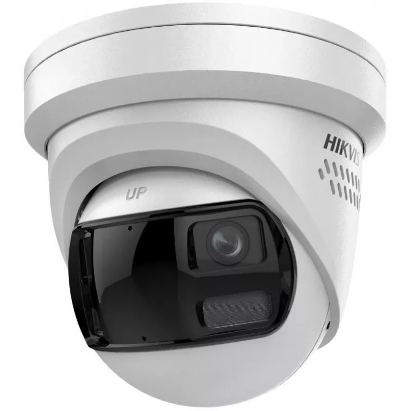 Hikvision DS-2CD2387G3P-LIS2UY/SL 8MP kupolinė IP kamera, 180° panoraminė, AcuSense, PoE, IP67
