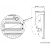 Hikvision DS-2CD2543G2-IWS 4MP AcuSense Wi-Fi IR kupolinė kamera (2,8 mm)