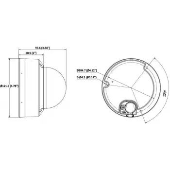 Hikvision DS-2CD2743G2-LIZS2U 4MP AcuSense motorizuota varifokalinė kupolinė IP kamera, 2,8-12 mm, juoda, PoE/12VDC