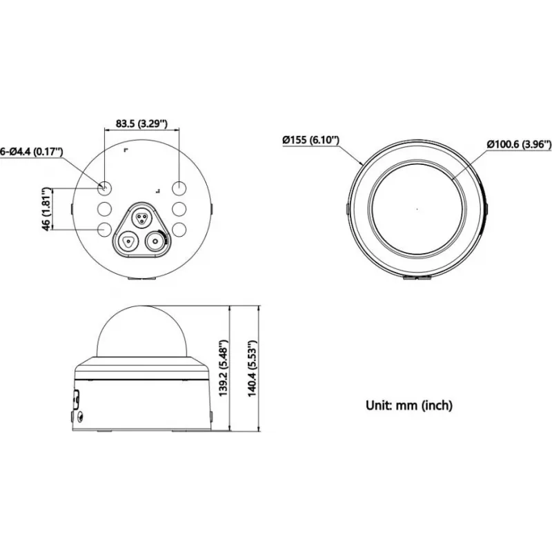 Hikvision DS-2CD2766G3-IPTRZSY (2.8-12mm) juoda 6MP AcuSense IP bullet kamera, H.265+, PoE, 40m IR, IP67/IK10