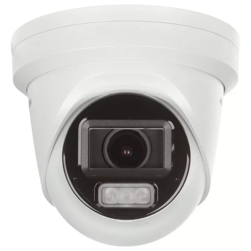 Hikvision DS-2CD2H83G2-LIZS2U 8 MP AcuSense motorizuotas varifokalinis kupolinis tinklo fotoaparatas su objektyvu (2.8-12mm)