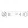 Hikvision DS-2CD2T167G3P-LIS2UY/SL(180°) 16 MP panoraminė IP kamera - ColorVu AcuSense