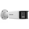 Hikvision DS-2CD2T46G2P-ISU/SL(2.8MM)(C) 4MP Panoraminė AcuSense IP kamera, 2x 2.8mm, 180° matymo laukas, IP67, PoE