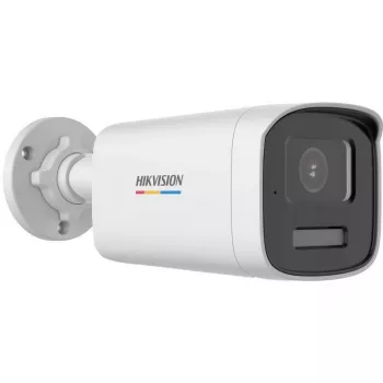 Hikvision DS-2CE12UF3T-LS 3K ColorVu 4-in-1 Mini Bullet Camera su 2.8mm objektyvu, 40m šilta šviesa, IP67