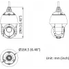 Hikvision DS-2DE4225IWG1-E 2MP 25x IR PTZ kupolinė kamera