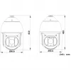 Hikvision DS-2DF8425IX-AELW(T5) 8MP 25x IR tinklo greitaeigė kupolinė kamera su lazeriu, DarkFighterX, 500m lazerio nuotolis