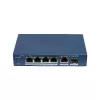 Hikvision DS-3E1506P-EI/M-4P1T1F(O-STD) nevaldomas komutatorius su 4 prievadais PoE+, 1 Gigabit RJ45 ir 1 SFP magistrale