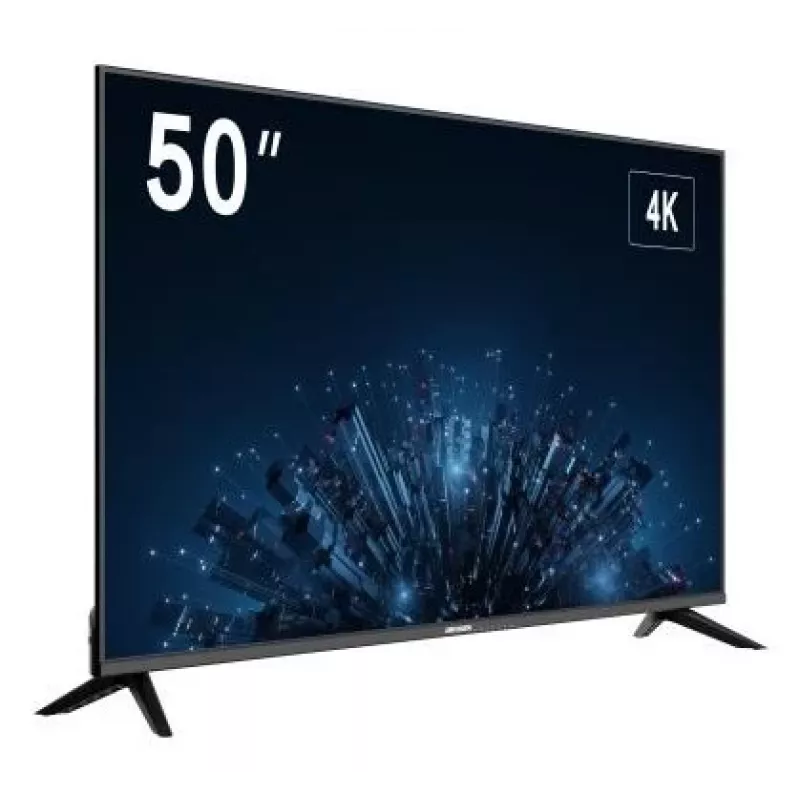 Hikvision DS-D5050U3-1V0S 50 colių 4K UHD monitorius VA skydelis 350 cd/m² 4000:1 8ms 60Hz HDMI DP VGA įmontuoti garsiakalbiai VESA 200x200 juodas