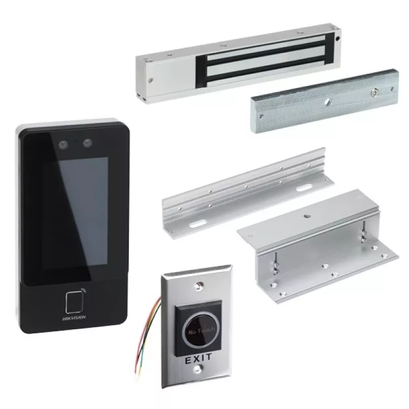Hikvision DS-KAS342 Single-Door Access Control Kit with Face Recognition, 720p