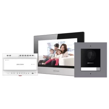 Hikvision DS-KIS702Y Wi-Fi vaizdo domofono rinkinys 2 laidai