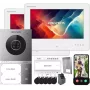 Hikvision DS-KIS705EY/2Monitors IP vaizdo domofono rinkinys su 2 vidaus stotelėmis, 2 MP lauko stotele, 7 colių jutikliniu ekranu, Wi-Fi, PoE