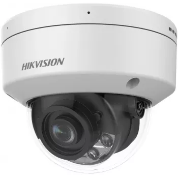 Hikvision iDS-2CD7D87G0-XS 8MP lauko tinklo kupolinė kamera su 2,8-12 mm motorizuotu varifokaliniu objektyvu, 4K, 140dB WDR, IP67, IK10, DarkFighter, išmaniuoju aptikimu, PoE